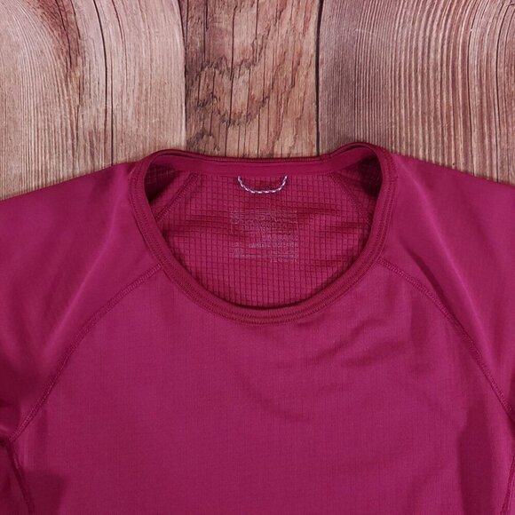 Patagonia Womens Size XS Capilene Midweight Crew Baselayer Polartec Pink Red - Picture 7 of 16